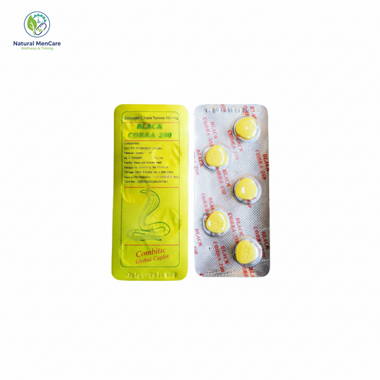 Bl@ck Cobr@ 250 20x Sildenafil Tablets