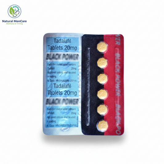 Bl@ck Power T@dalafil Tablets 20mg